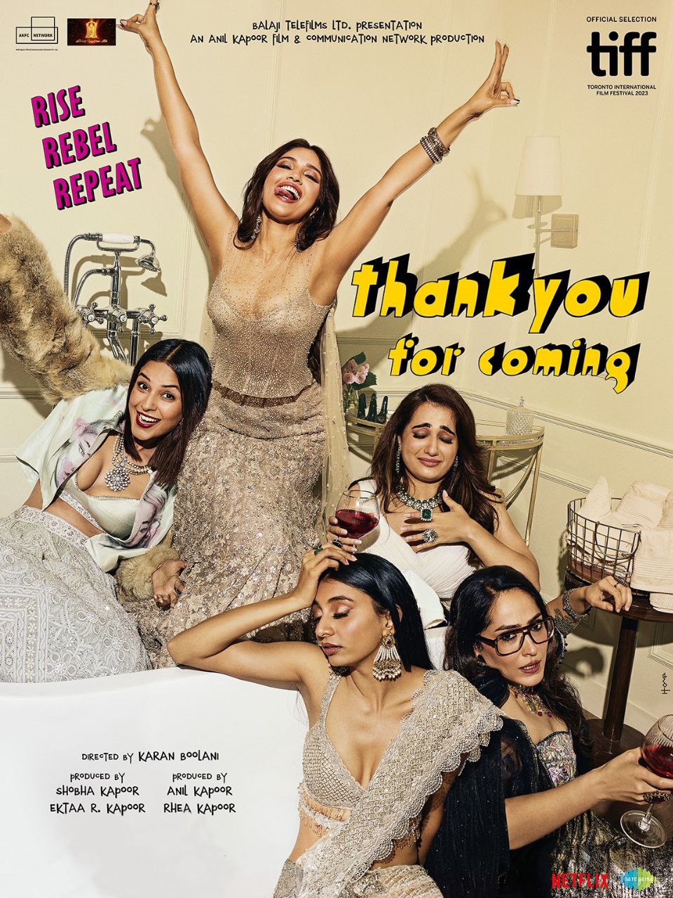 Thank You for Coming (2023) Bollywood Hindi Movie HD ESub